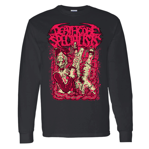 Terrifier - -Heavy Cotton™ Long Sleeve T-Shirt Thumbnail