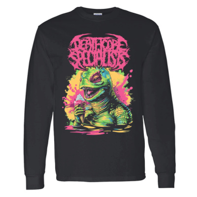 Ice Cream Creature - -Heavy Cotton™ Long Sleeve T-Shirt Thumbnail